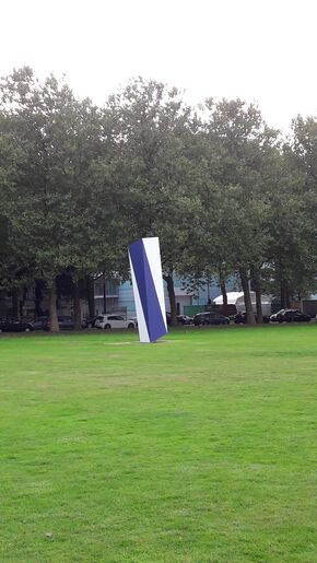 Het blauw van de vlinder. Foto | Kunstcommissie Het blauw van de vlinder. Foto | Kunstcommissie