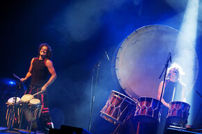 Circle Percussion aan slag