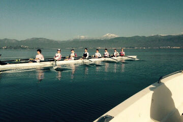 De 'Brabant Acht' in training in Turkije.
