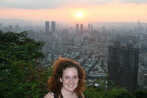 Uitzicht over Taipei. Uitzicht over Taipei.