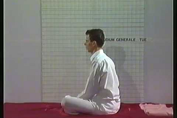 Transcedentie meditatie bij Studium Generale in 1990. Bron | Privé-archief Jan Willem Nienhuys.