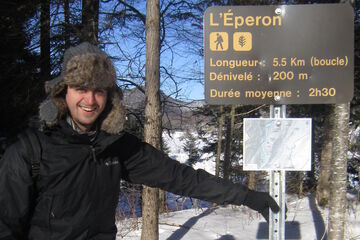 Erik Roebroek in Canada.