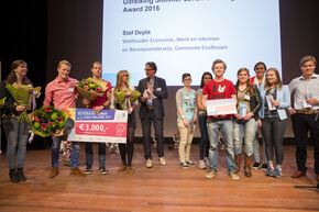 De winnaars van de Slimmer Leven Challenge. Foto | Vincent van den Hoogen