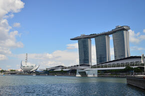 Marina Bay Sands Hotel. Marina Bay Sands Hotel.