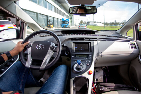 Het dashboard van de ATeam-auto. Het dashboard van de ATeam-auto.