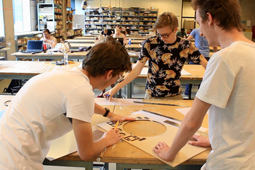 Enactus working on the prototype. Photo | Enactus Eindhoven