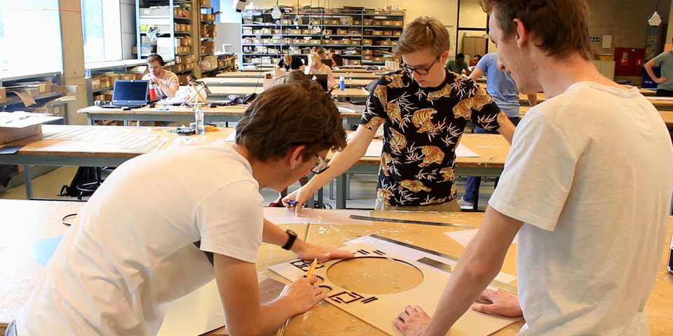 Enactus working on the prototype. Photo | Enactus Eindhoven