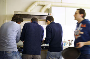 Aanschuiven bij De Druppel. Foto | Bart van Overbeeke