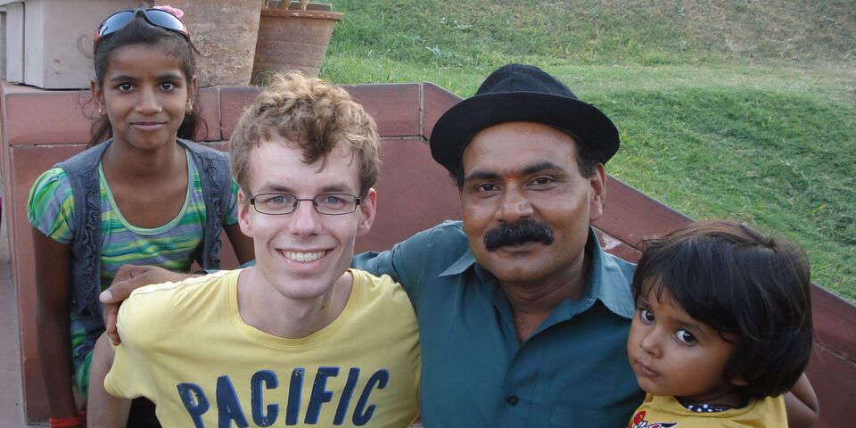 Iedereen wil op de foto met Marco ten Eikelder.