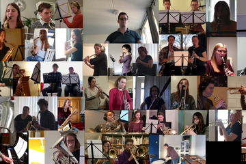 Since the corona-virus measures makes everyone stay in, student music association Quadrivium couldn't rehearse for their new ...
