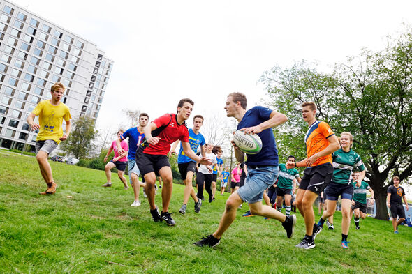 Workshop rugby. Photo | Bart van Overbeeke Workshop rugby. Photo | Bart van Overbeeke