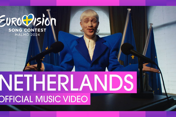 The Dutch contestant at this year's Eurovision Song Contest.