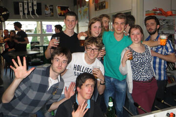 Impressie van de borreltocht in 2014.