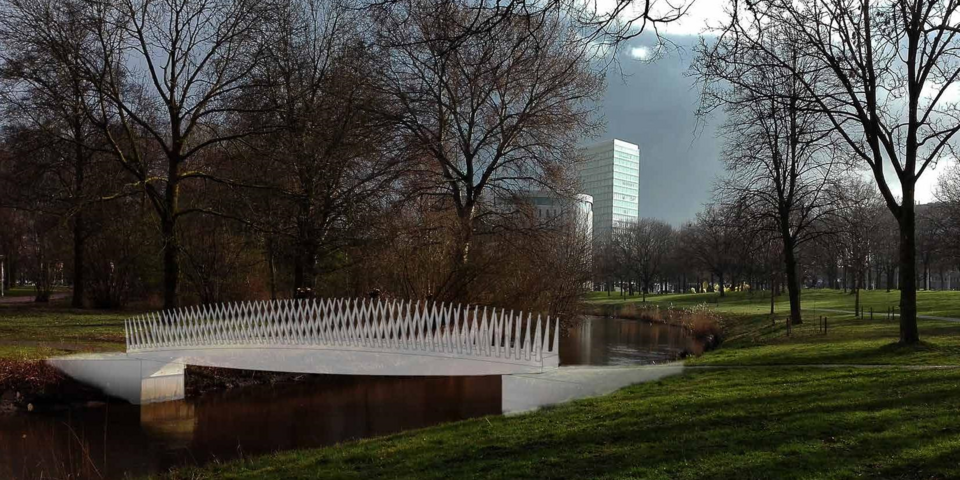 ’s Werelds eerste brug van biocomposiet op TU/e-campus