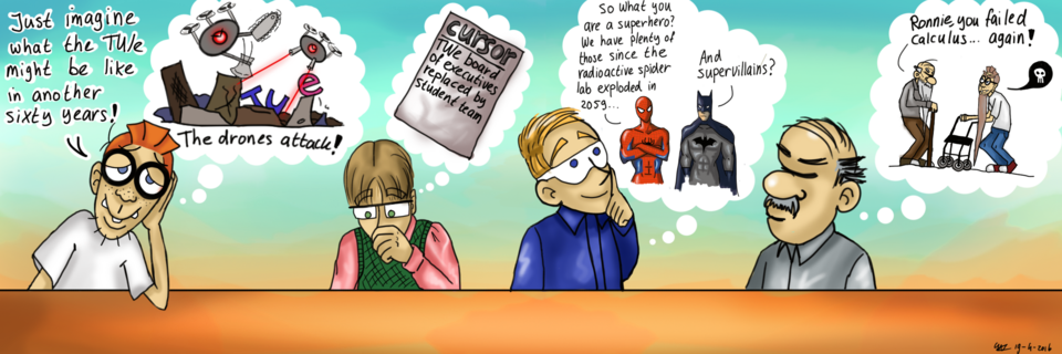 Comic | Elles Raaijmakers    Inkleuren | Minke Nijenhuis