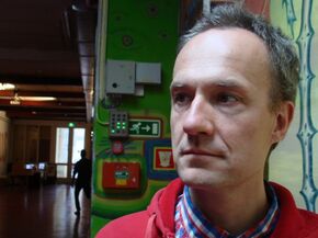 Kunstenaar Gijs Frieling. Kunstenaar Gijs Frieling.
