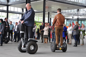Even wennen voor Jan Mengelers (links).