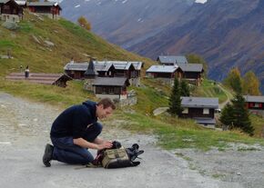 In het Loetschbergtal. In het Loetschbergtal.