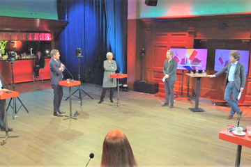 Onderwijsdebat in De Balie. Foto | HOP