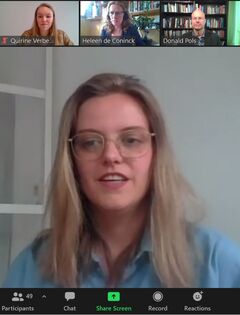 Nina de Pater. Schermafbeelding | Floortje van Gameren