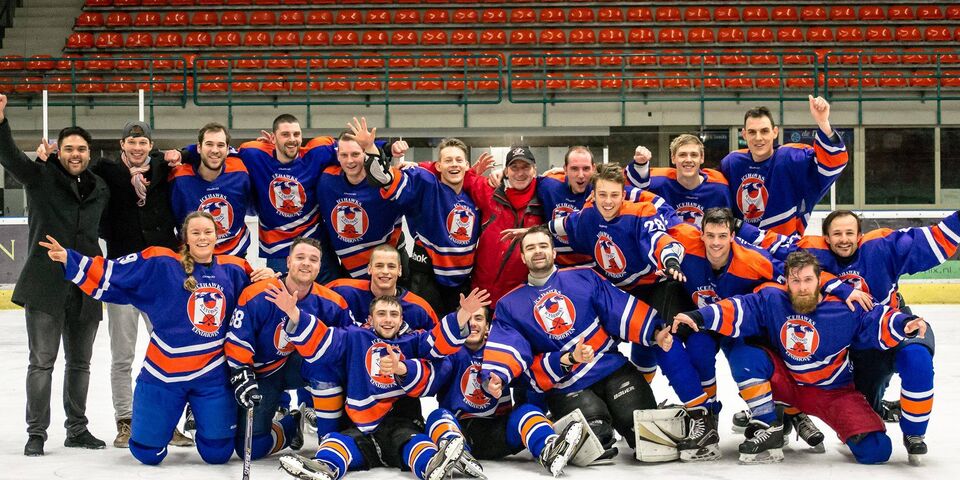 Ongeslagen Icehawks pakken kampioenstitel