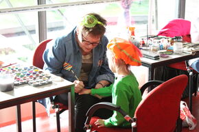 Sint aan de TU/e. Foto | Maarten van Helden Sint aan de TU/e. Foto | Maarten van Helden
