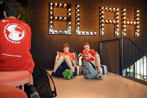 Bij het Student Hotel. Foto | Bart van Overbeeke