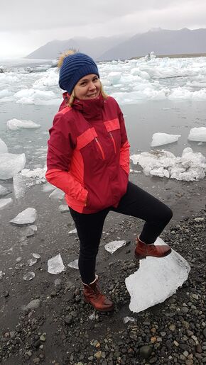 Jokulsarlon-Glacier Lacoon aan de voet van Vatnajokull gletsjer.