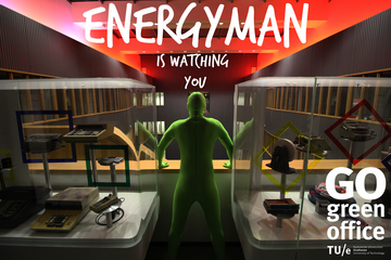 Lof en kritiek voor nachtelijke stunt Energy Man