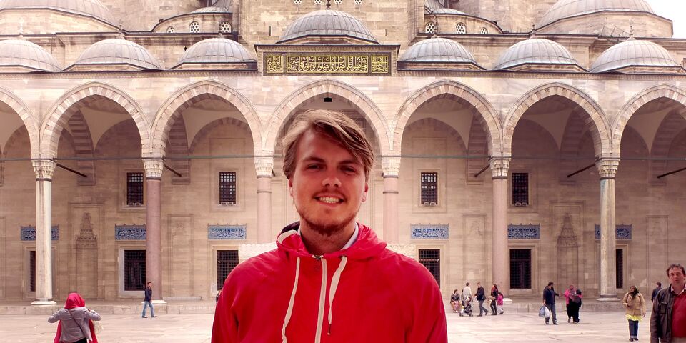 Paul van der Helm in Istanbul.