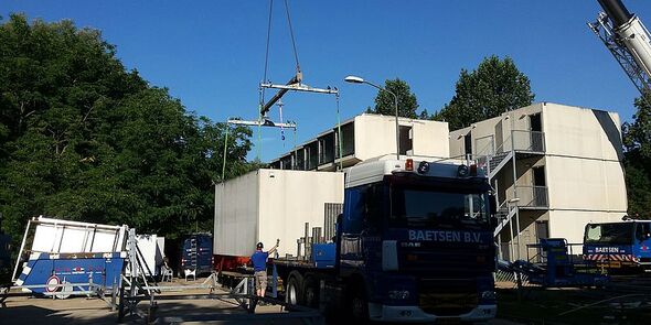 De TU/e nam in 2016 afscheid van de Spaceboxen. Foto | Redactie Cursor