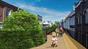 De Demer: platform (ontwerp Ilke Broers)