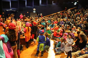 Sint aan de TU/e. Foto | Maarten van Helden Sint aan de TU/e. Foto | Maarten van Helden
