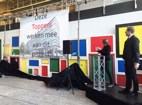 Onthulling van de 'Wall of Fame'. Onthulling van de 'Wall of Fame'.