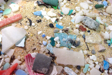 Microplastics. Photo | NOAA MDP