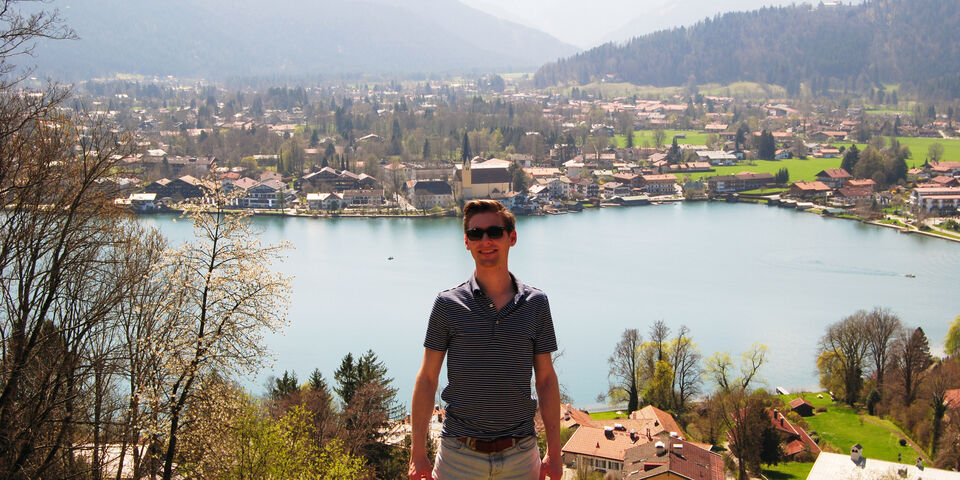 Bij de Tegernsee, een van de vele mooie meren in Bayern.