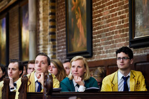 In de Catharinakerk. Foto | Bart van Overbeeke In de Catharinakerk. Foto | Bart van Overbeeke