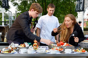Niels de Jong, Frank Wirl en Lara Hofstra. Photo | Bart van Overbeeke Niels de Jong, Frank Wirl en Lara Hofstra. Photo | Bart van Overbeeke