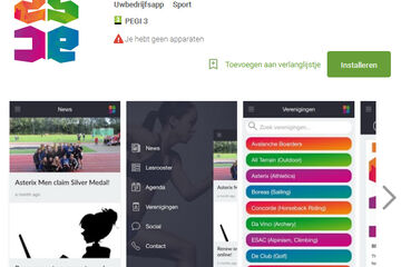 Studentensportcentrum lanceert app