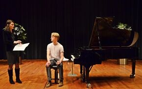 Masterclass piano door Mariana Izman. Foto | Satyaki Chaudhuri Masterclass piano door Mariana Izman. Foto | Satyaki Chaudhuri